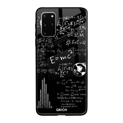 Funny Math Samsung Galaxy S20 Plus Glass Back Cover Online