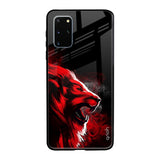Red Angry Lion Samsung Galaxy S20 Plus Glass Back Cover Online
