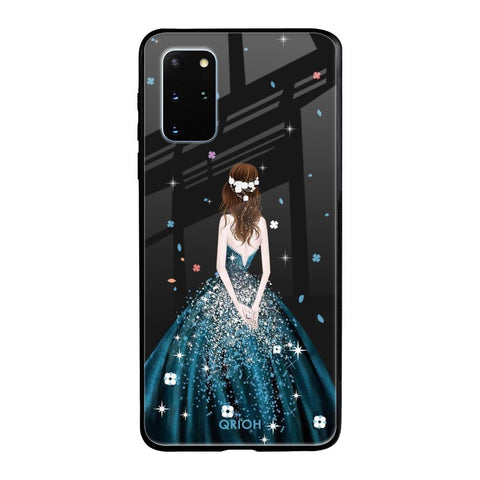 Queen Of Fashion Samsung Galaxy S20 Plus Glass Back Cover Online