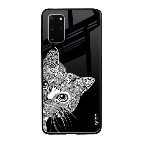 Kitten Mandala Samsung Galaxy S20 Plus Glass Back Cover Online