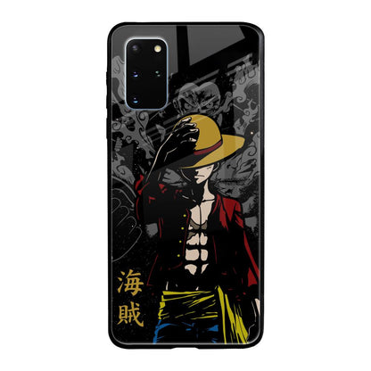 Dark Luffy Samsung Galaxy S20 Plus Glass Back Cover Online