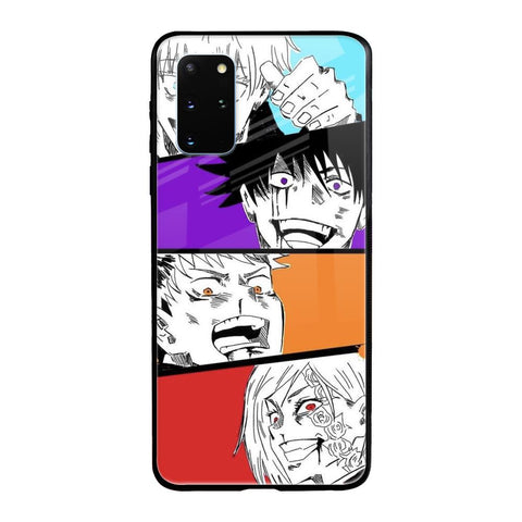 Anime Sketch Samsung Galaxy S20 Plus Glass Back Cover Online
