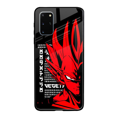 Red Vegeta Samsung Galaxy S20 Plus Glass Back Cover Online