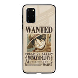 Luffy Wanted Samsung Galaxy S20 Plus Glass Back Cover Online