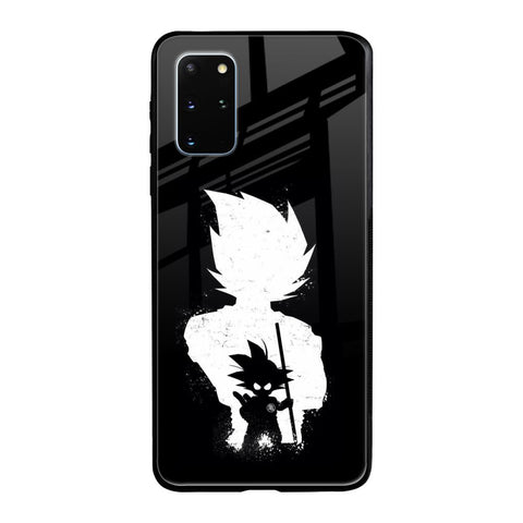 Monochrome Goku Samsung Galaxy S20 Plus Glass Back Cover Online