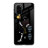 Luffy Line Art Samsung Galaxy S20 Plus Glass Back Cover Online