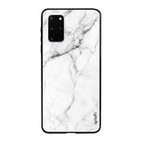 Modern White Marble Samsung Galaxy S20 Plus Glass Back Cover Online