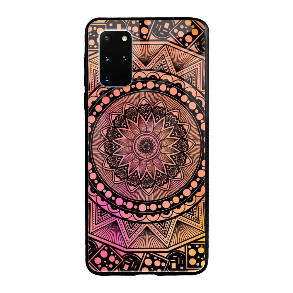Floral Mandala Samsung Galaxy S20 Plus Glass Back Cover Online