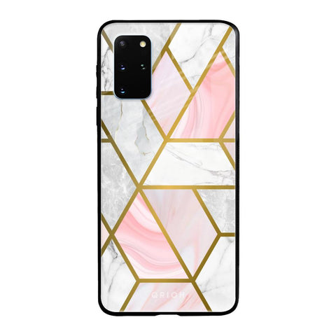 Geometrical Marble Samsung Galaxy S20 Plus Glass Back Cover Online