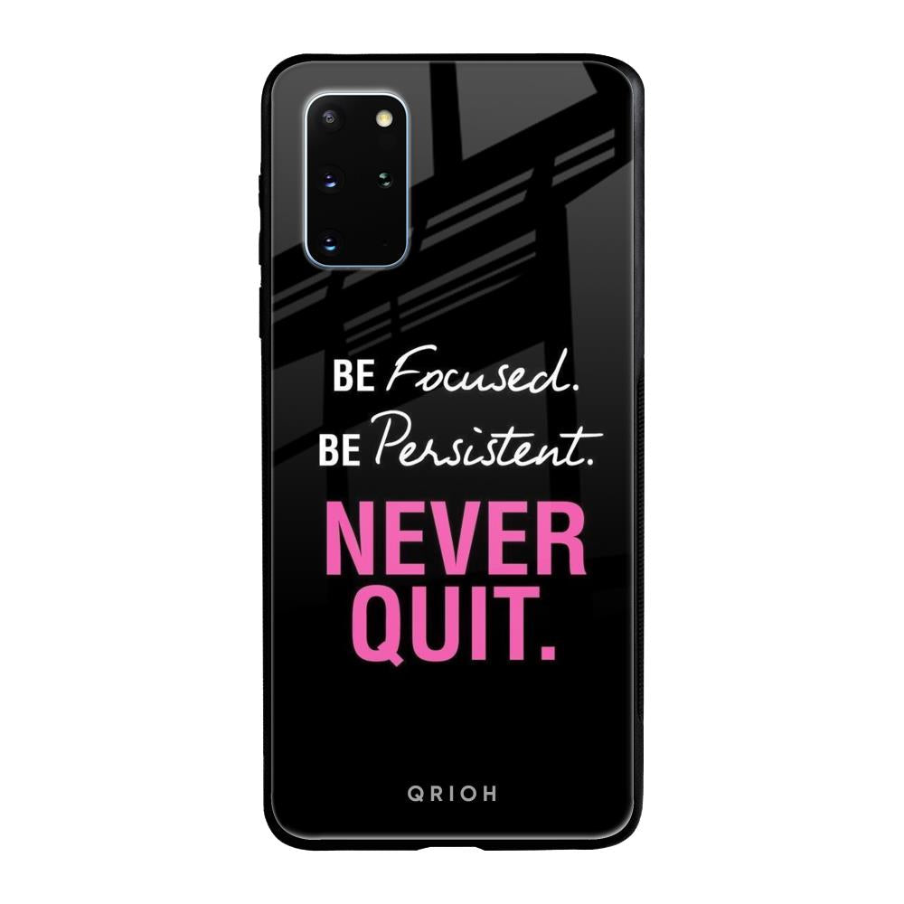 Be Focused Samsung Galaxy S20 Plus Glass Back Cover Online