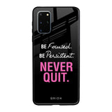 Be Focused Samsung Galaxy S20 Plus Glass Back Cover Online