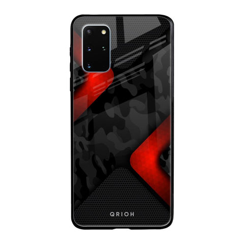 Modern Camo Abstract Samsung Galaxy S20 Plus Glass Back Cover Online