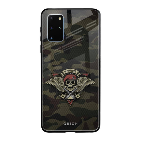 Army Warrior Samsung Galaxy S20 Plus Glass Back Cover Online