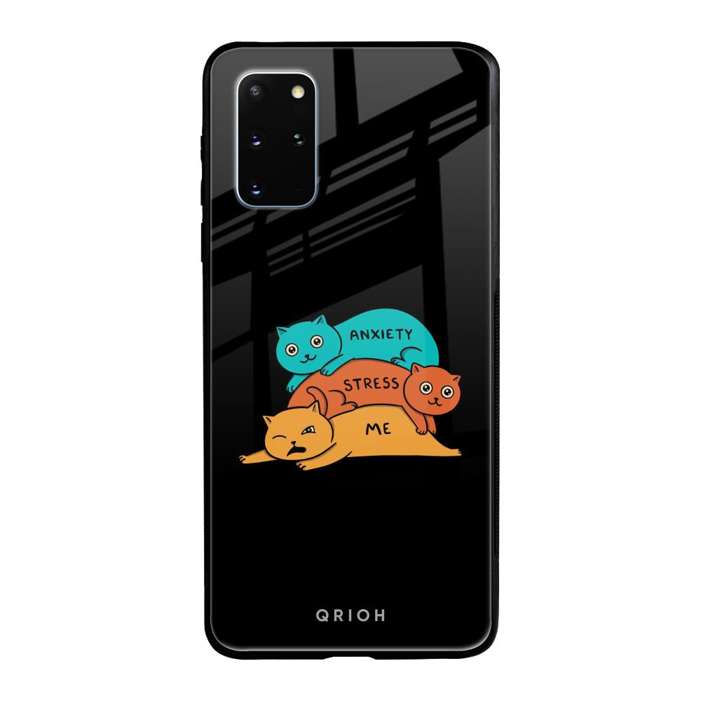 Anxiety Stress Samsung Galaxy S20 Plus Glass Back Cover Online