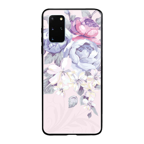 Elegant Floral Samsung Galaxy S20 Plus Glass Back Cover Online
