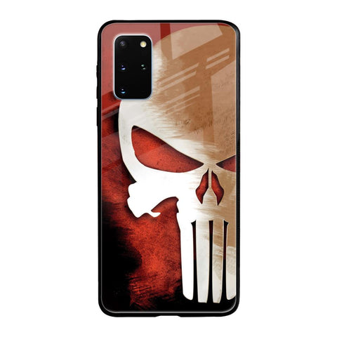 Red Skull Samsung Galaxy S20 Plus Glass Back Cover Online
