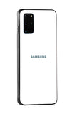 Arctic White Glass Case for Samsung Galaxy S20 Plus