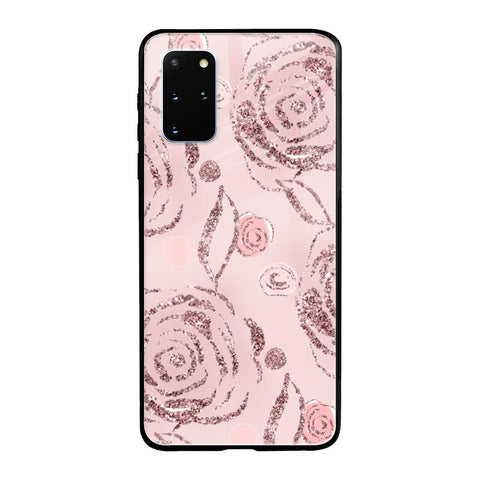 Shimmer Roses Samsung Galaxy S20 Plus Glass Cases & Covers Online