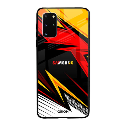Race Jersey Pattern Samsung Galaxy S20 Plus Glass Cases & Covers Online