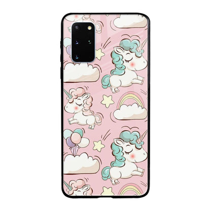 Balloon Unicorn Samsung Galaxy S20 Plus Glass Cases & Covers Online