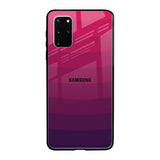 Wavy Pink Pattern Samsung Galaxy S20 Plus Glass Back Cover Online