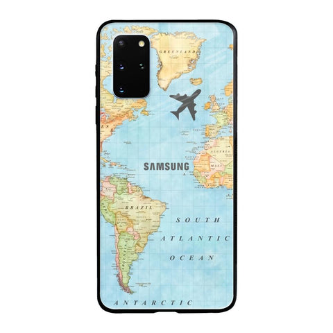 Fly Around The World Samsung Galaxy S20 Plus Glass Back Cover Online