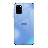 Vibrant Blue Texture Samsung Galaxy S20 Plus Glass Back Cover Online
