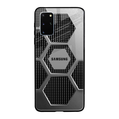 Hexagon Style Samsung Galaxy S20 Plus Glass Back Cover Online