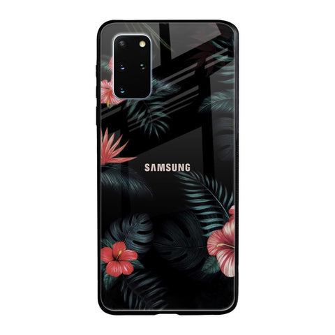 Tropical Art Flower Samsung Galaxy S20 Plus Glass Back Cover Online
