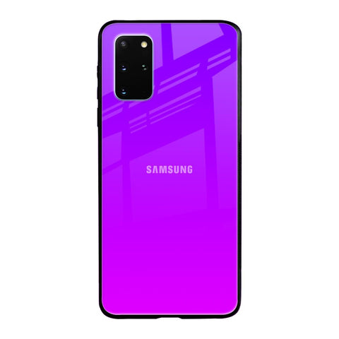 Purple Pink Samsung Galaxy S20 Plus Glass Back Cover Online