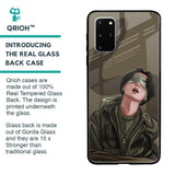 Blind Fold Glass Case for Samsung Galaxy S20 Plus