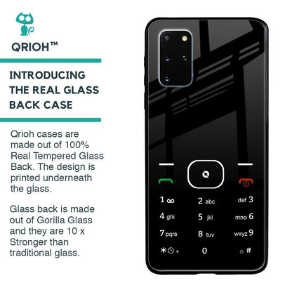 Classic Keypad Pattern Glass Case for Samsung Galaxy S20 Plus