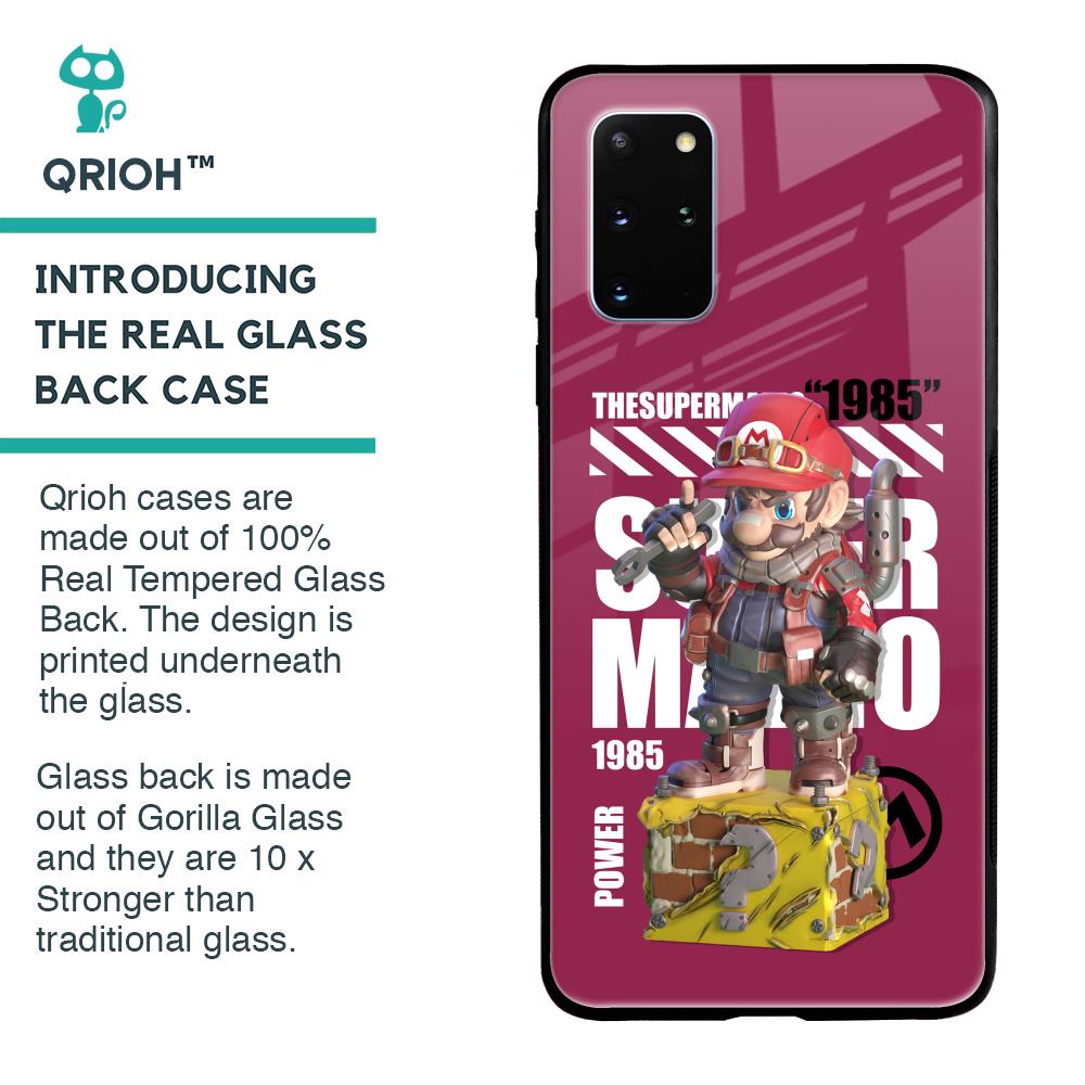 Gangster Hero Glass Case for Samsung Galaxy S20 Plus