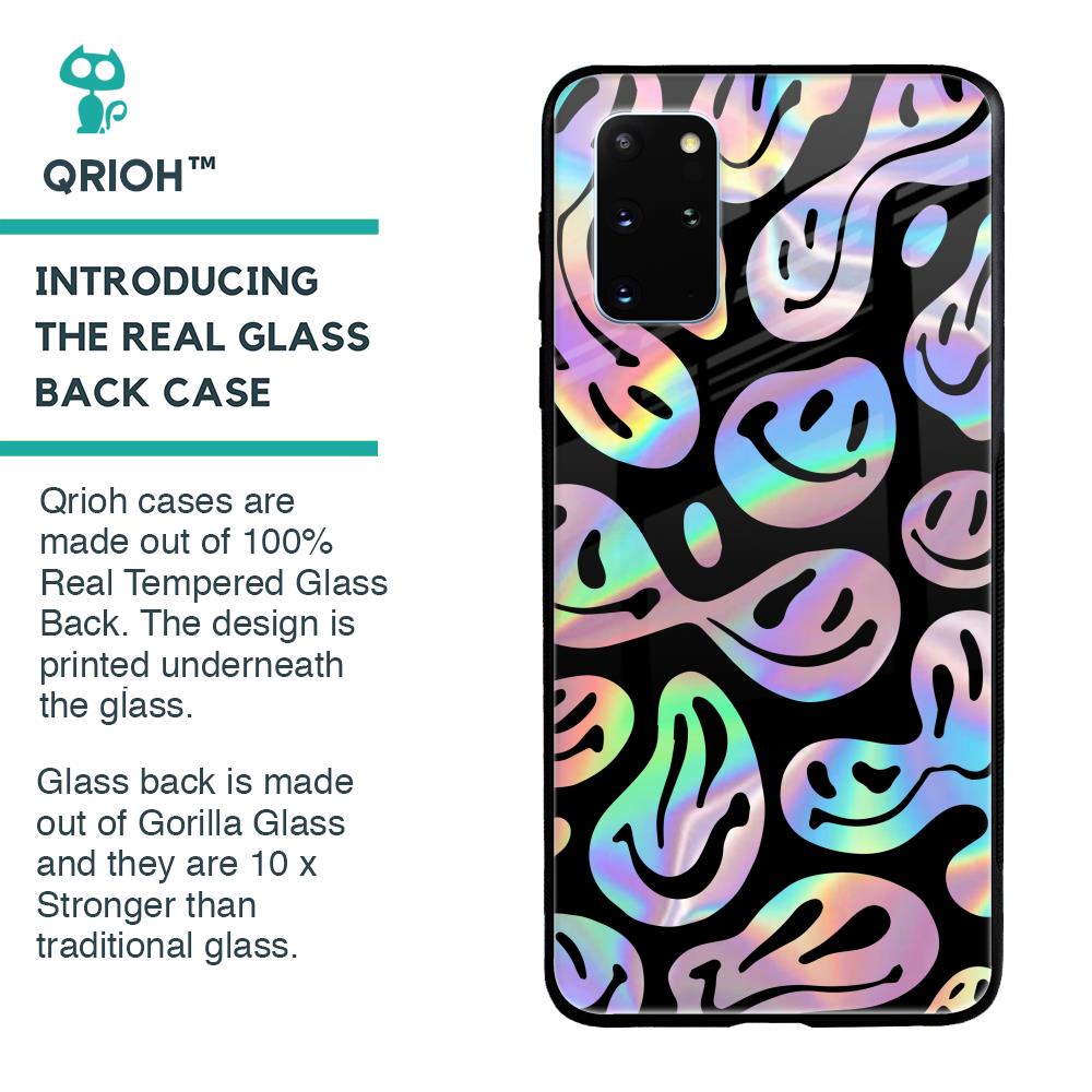 Acid Smile Glass Case for Samsung Galaxy S20 Plus