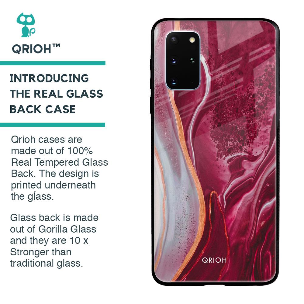 Crimson Ruby Glass Case for Samsung Galaxy S20 Plus