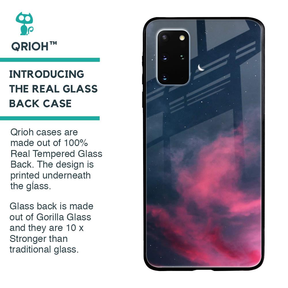 Moon Night Glass Case For Samsung Galaxy S20 Plus