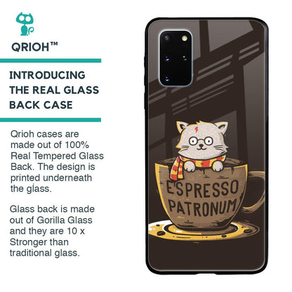 Tea With Kitty Glass Case For Samsung Galaxy S20 Plus
