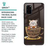Tea With Kitty Glass Case For Samsung Galaxy S20 Plus