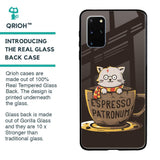 Tea With Kitty Glass Case For Samsung Galaxy S20 Plus