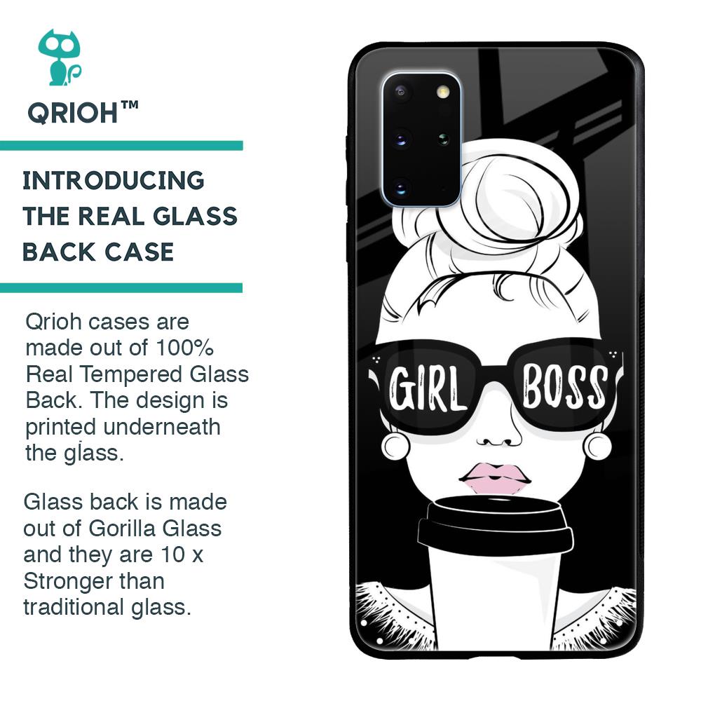 Girl Boss Glass Case For Samsung Galaxy S20 Plus