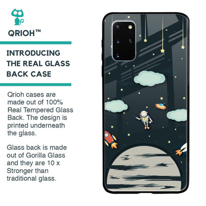 Astronaut Dream Glass Case For Samsung Galaxy S20 Plus