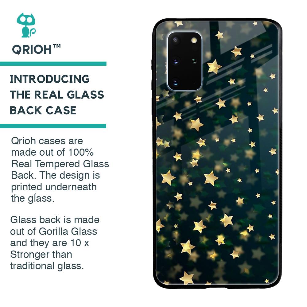 Dazzling Stars Glass Case For Samsung Galaxy S20 Plus