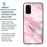 Diamond Pink Gradient Glass Case For Samsung Galaxy S20 Plus