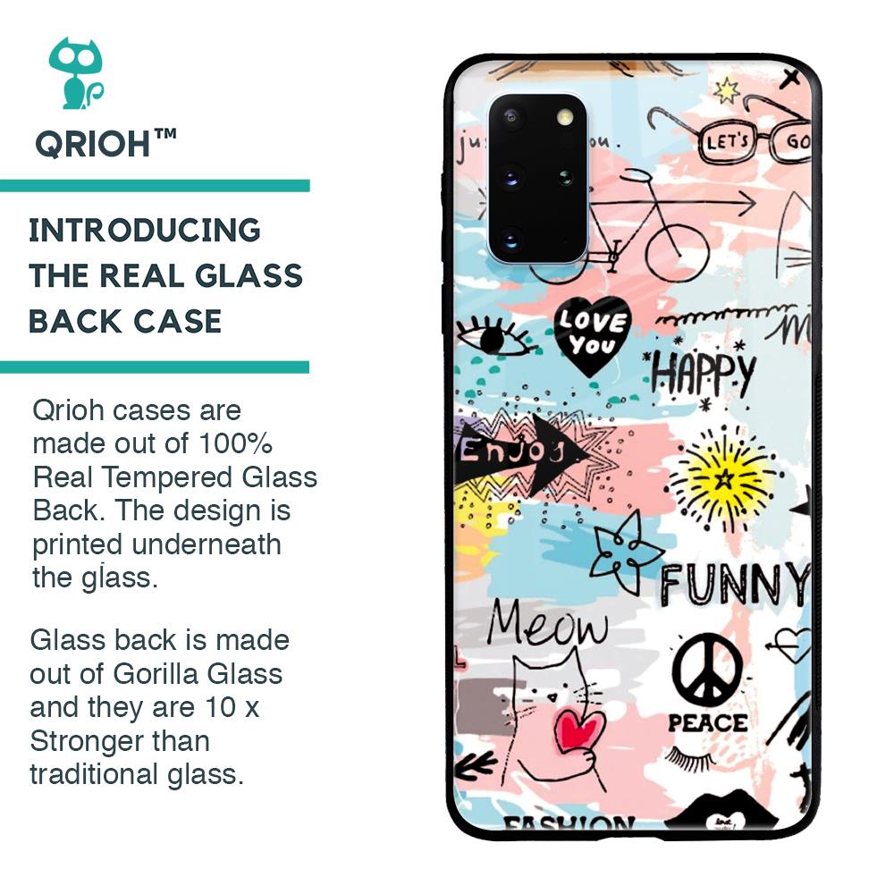 Just For You Glass Case For Samsung Galaxy S20 Plus