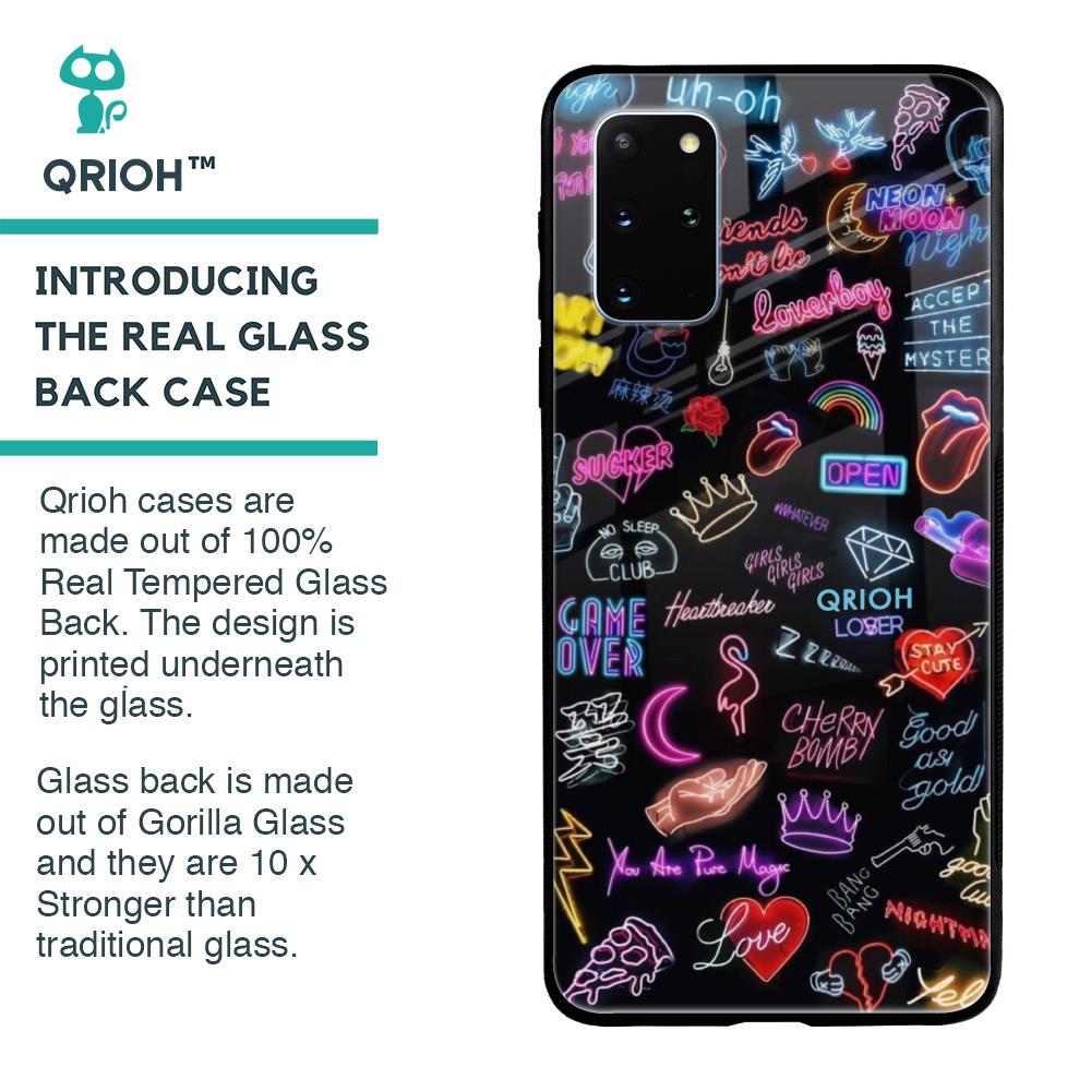 Accept The Mystery Glass Case for Samsung Galaxy S20 Plus