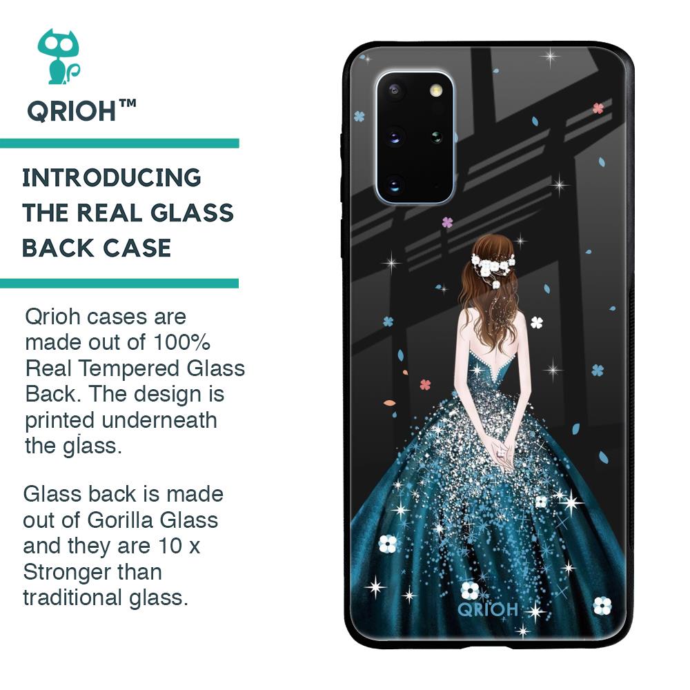 Queen Of Fashion Glass Case for Samsung Galaxy S20 Plus