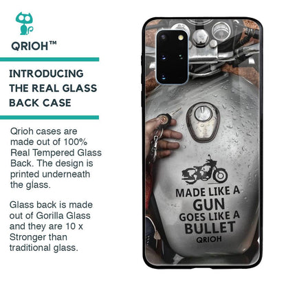 Royal Bike Glass Case for Samsung Galaxy S20 Plus