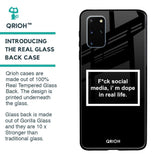 Dope In Life Glass Case for Samsung Galaxy S20 Plus