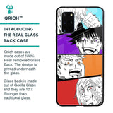 Anime Sketch Glass Case for Samsung Galaxy S20 Plus
