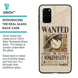 Luffy Wanted Glass Case for Samsung Galaxy S20 Plus